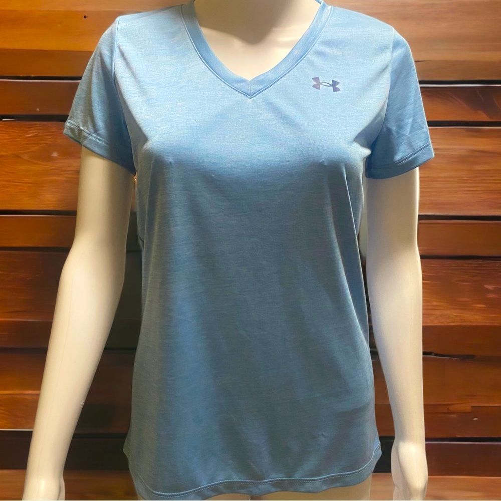 Under Armour NWT Women’s DFO W Velocity Vneck Twist Blue XS
